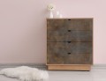 Okleina meblowa PCV Rdza metal styl loft