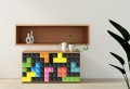 SAMOPRZYLEPNA OKLEINA MEBLOWA TETRIS KLOCKI