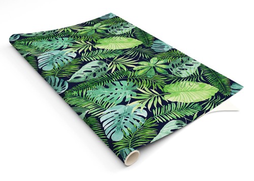 Okleina samoprzylepna na meble laminowana TROPIKI LIŚCIE 