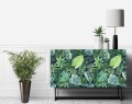 Okleina samoprzylepna na meble laminowana TROPIKI LIŚCIE 