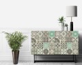 PATCHWORK DEKORACYJNE KAFELKI okleina na meble