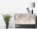 Okleina laminowana ELEGANCKI LIŚĆIE PALMY 3D