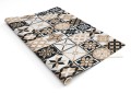 BEŻOWA MOZAIKA PATCHWORK ozdobna okleina
