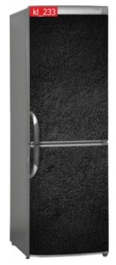 mata magnetyczna na lodówke czarna skała