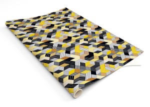 ZÓŁTE WZORY okleina laminowana meblowa