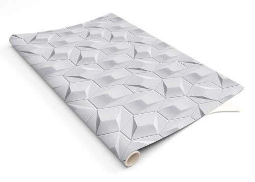 Okleina ozdobna laminowana geometryczny wzór 3D