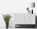 Okleina ozdobna laminowana geometryczny wzór 3D