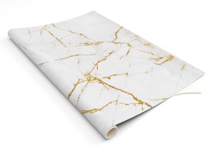 BIAŁY MARMUR OZDBNY OKLEINA MEBLOWA Z LAMINATEM