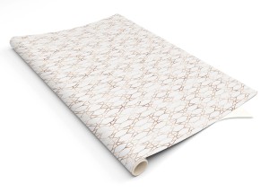 Delikatny złoty wzór naklejka ozdobna laminowana