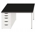 mata ochronna na biurko ikea micke czarna