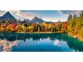 Mata podkładka ochronna na biurko góry jesień jezioro