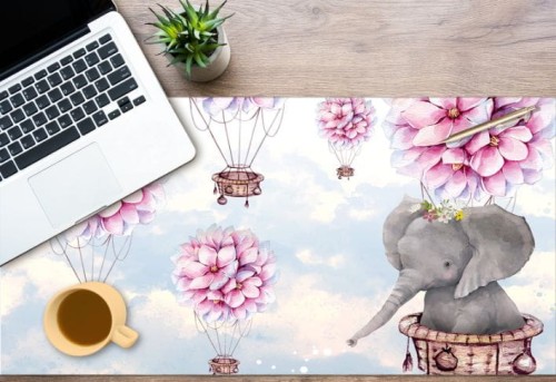 Mata podkładka ochronna na biurko słonik balony