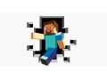 Mata ochronna na biurko dla chłopca steve jak z minecrafta