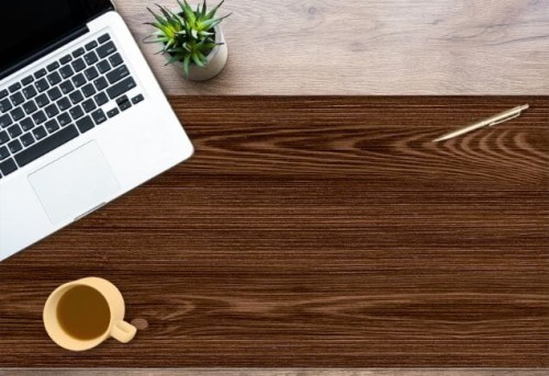 Podkładka mata ochronna na biurko deski drewniane drewno