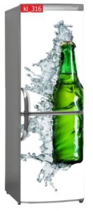 mata magnetyczna na lodówkę piwo  fresh 2