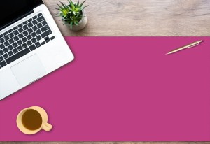 Podkładka antypoślizgowa mata ochronna na biurko fioletowa