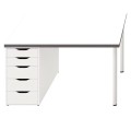 Podkładka mata ochronna na biurko ikea micke biała