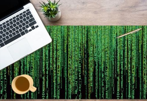 MATA podkładka ochronna na biurko z IKEA MALM jak matrix