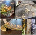PODKŁADKA ANTYPOŚLIZGOWA na biurko z IKEA MALM planety kosmos