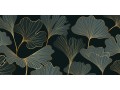 Antypoślizgowa MATA ochronna na biurko z IKEA MALM eleganckie liście do biura