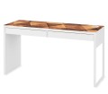 Ochronna podkładka na biurko IKEA MICKE DREWNIANE TRÓJKĄTY