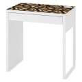 Ochronna podkładka na biurko z IKEA MICKE DREWNO WZORY 3D