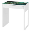 Ochronna podkładka na biurko IKEA MICKE ZIELONY MARMUR
