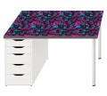 Antypoślizgowa podkładka na biurko ikea micke KOLOROWA MOZAIKA