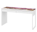 Ochronna podkładka na biurko IKEA MICKE RÓŻOWY MARMUREK