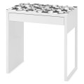 Antypoślizgowa podkładka na biurko ikea micke SZARA MOZAIKA