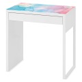 Antypoślizgowa podkładka na biurko ikea micke PASTELOWY MARMUREK