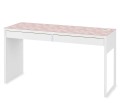 Ochronna podkładka na biurko z IKEA MICKE PUDROWY RÓŻ WZORY