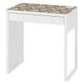  Podkładka do biura na biurko z IKEA MICKE drewniana monstera liście