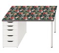 Podkładka mata ochronna na biurko ikea micke  PTASZKI KWIATY