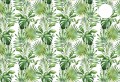 Ochronna podkładka na biurko z IKEA MICKE ZIELONA MONSTERA
