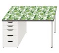 Ochronna podkładka na biurko z IKEA MICKE ZIELONA MONSTERA