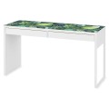 Ochronna podkładka na biurko z IKEA MICKE TROPIKALNE LIŚCIE