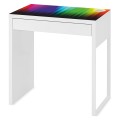 Ochronna podkładka na biurko IKEA MICKE KOLOROWE ŚWIATŁA