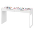 Ochronna podkładka na biurko IKEA MICKE dla dziewczynki jednorożce