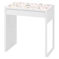 Ochronna podkładka na biurko IKEA MICKE dla dzieci pastelowe króliczki