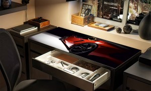 Podkładka antypoślizgowa na biurko ikea micke SPORTOWE AUTO