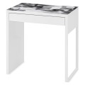 MATA antypoślizgowa na biurko ikea micke BETONOWE SZEŚCIANY