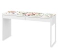 MATA antypoślizgowa na biurko ikea micke kolorowe kwiaty łąka