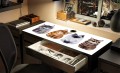 Ochronna podkładka na biurko z IKEA MICKE KOTY KOTKI