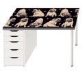 MATA antypoślizgowa na biurko ikea micke BULDOG PSIAKI