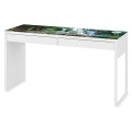 Antypoślizgowa podkładka na biurko ikea micke wodospad las