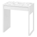 Podkładka antypoślizgowa na biurko ikea micke BIAŁY WZÓR 3D