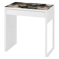 Ochronna MATA na biurko z IKEA MICKE KWIATY VINTAGE