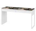 Ochronna MATA na biurko z IKEA MICKE KWIATY VINTAGE