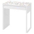 MATA podkładka dla dzieci na biurko z IKEA MICKE TĘCZA PASTELOWA